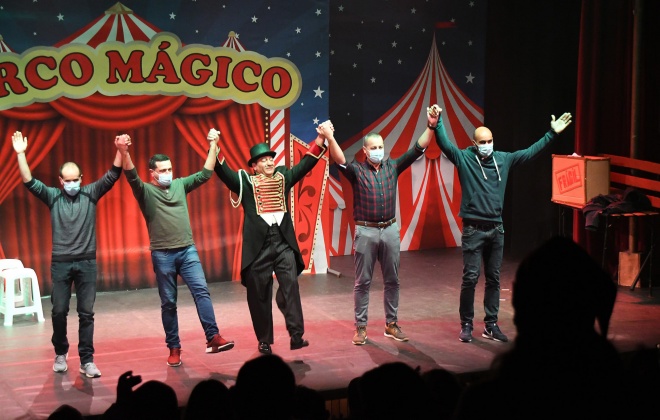 Auditório Municipal António Chainho recebeu Circo Mágico de Natal