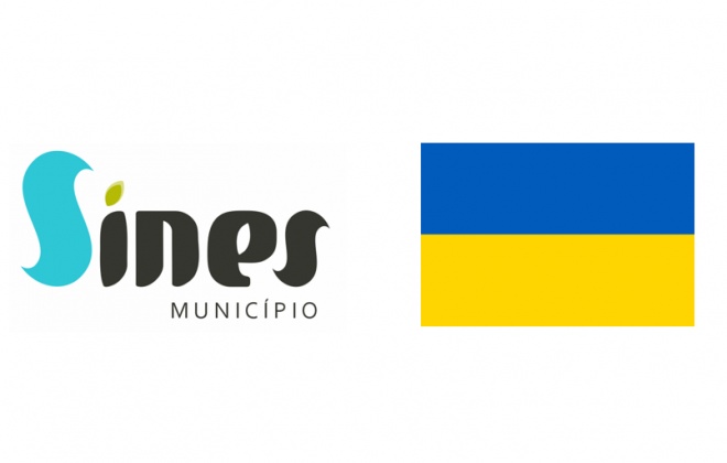 Câmara de Sines está solidária com a Ucrânia