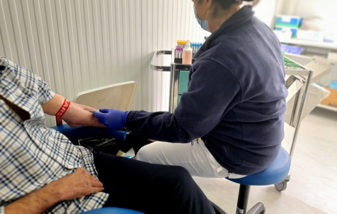 Utentes satisfeitos com o regressa do serviço de colheita para análises clínicas ao Centro de Saúde de Odemira