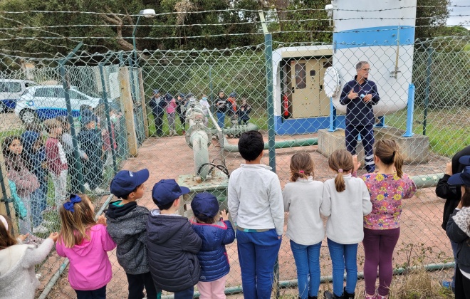 Águas de Santo André assinala o Dia Mundial da Água com crianças do primeiro ciclo