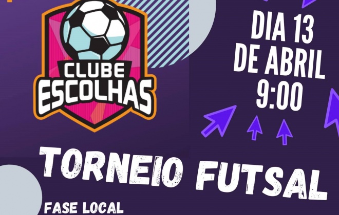 Sines recebe fase local do Torneio de Futsal do Clube Escolhas