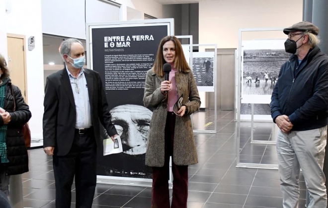 Exposição 'Entre a Terra e o Mar' foi inaugurada ontem em Santiago do Cacém