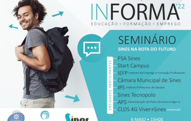 Centro de Artes de Sines recebe esta tarde o seminário “Sines na rota do futuro”