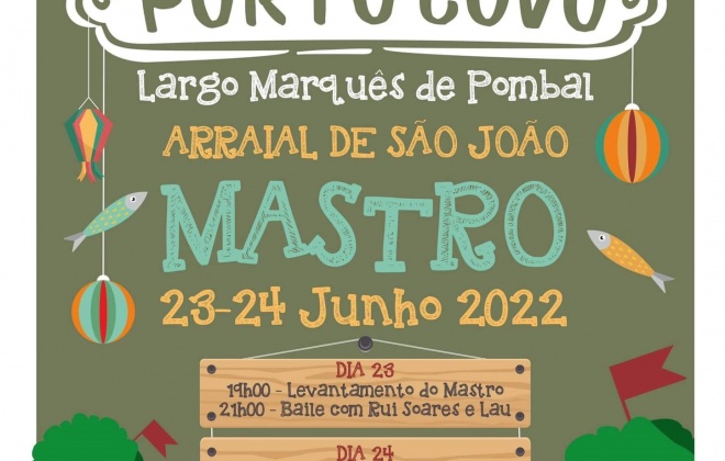 Porto Covo comemora o São João com Mastro e animação musical