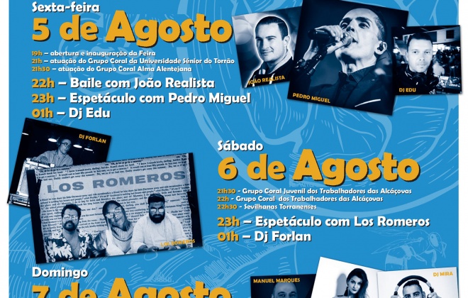 Torrão recebe a partir de hoje e até domingo a tradicional Feira de Agosto