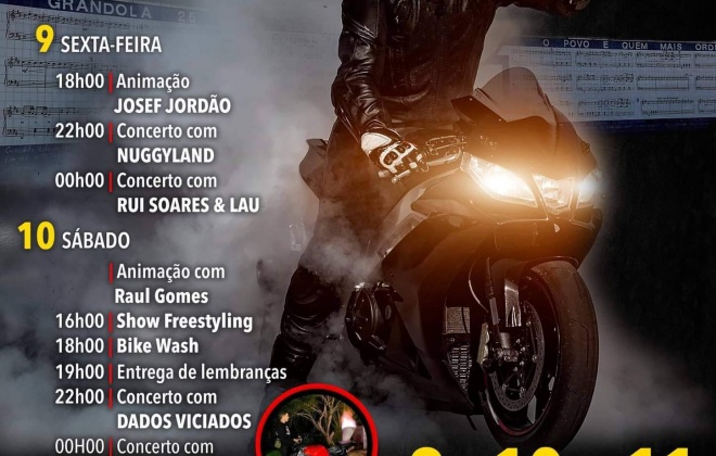 Moto Clube de Grândola realiza concentração de Motos neste fim de semana