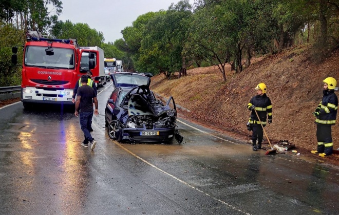 Colisão provoca ferido ligeiro na Sonega, Sines