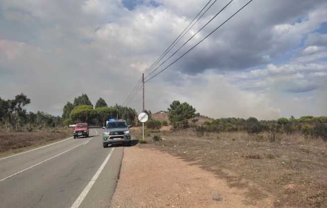 Incendio em São Teotónio já foi dominado