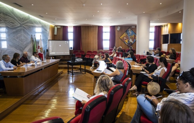 CLAS de Sines reuniu-se no Paços do Concelho