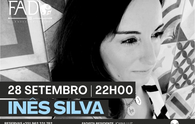 Inês Silva atua esta quarta-feira no HS Clube de Fado em Vila Nova de Milfontes