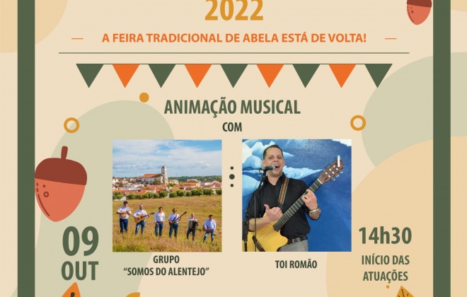 Abela recebe amanhã a tradicional Feira de Outubro
