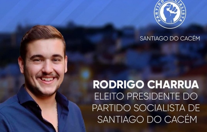 Rodrigo Charrua foi eleito presidente da Comissão Política Concelhia de Santiago do Cacém do PS