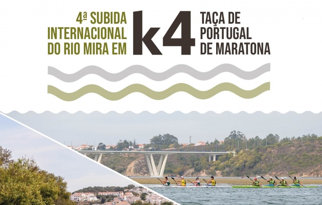 Rio Mira recebe a Taça de Portugal de Maratona em Canoagem