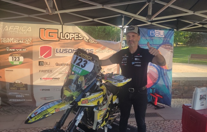 Armindo Neves está a participar no Africa Eco Race