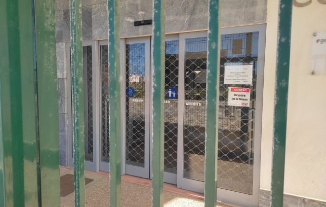 Centro de Saúde de Sines encerrado devido á greve