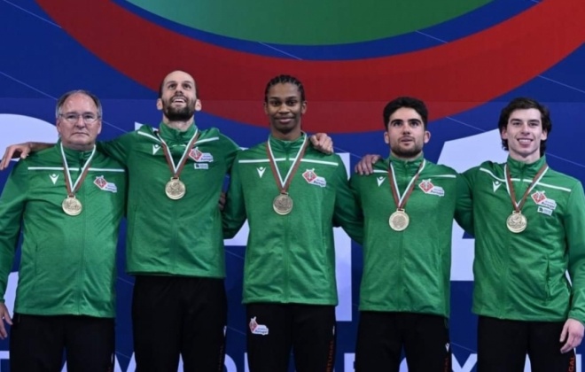 Ruben Tavares sagrou-se campeão mundial de trampolim por equipas