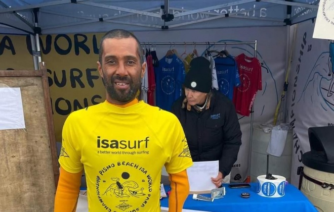 Camilo Abdula sagrou-se campeão mundial de para-surfing da categoria Stand 1