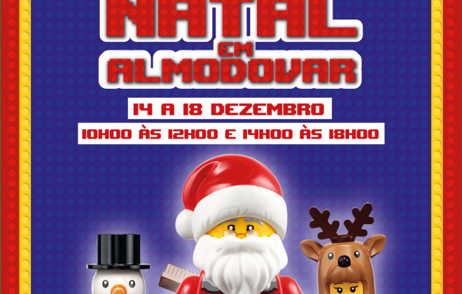 Magia do Natal em Almodôvar com muita animação e grande exposição de LEGO