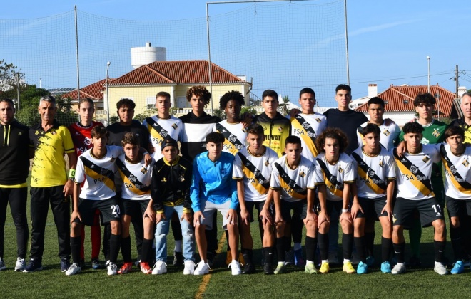 Juvenis do Vasco da Gama lideram 2.ª divisão da A.F. Setúbal