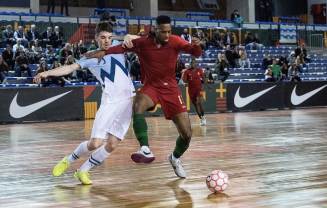 Seleção sub-21 bateu a Eslovénia em jogo particular realizado no Multiusos de Sines