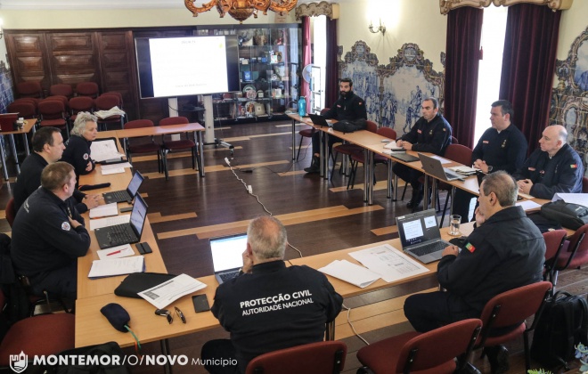 Montemor-o-Novo recebeu reunião do Comando Regional de Emergência e Proteção Civil do Alentejo