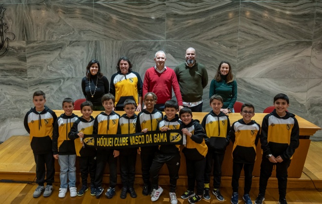 Escolares do Hóquei Clube Vasco da Gama vencem circuito distrital