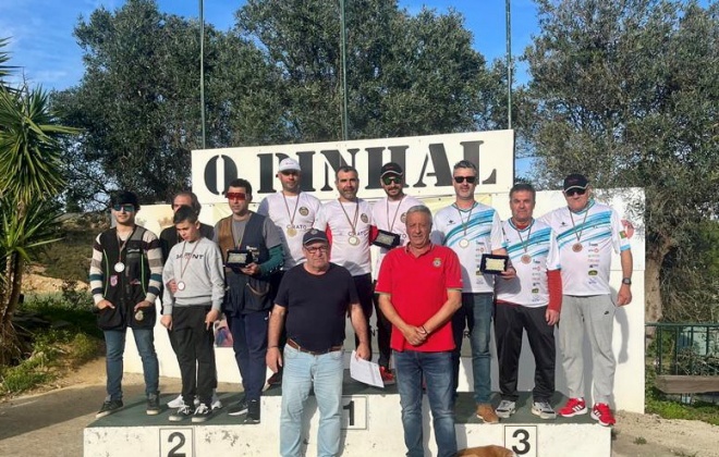 Atiradores sinienses participaram em jornada dupla do Campeonato Regional de TRAP5