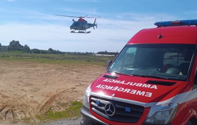 Mulher fratura perna em queda numa escarpa em Odemira