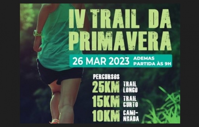 Aldeia de Ademas recebe este domingo o 4.º Trail da Primavera