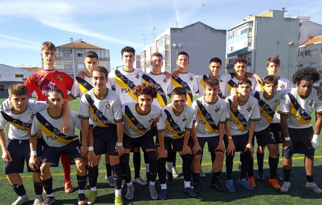 Equipa de Juvenis do Vasco da Gama garantiu a subida à 1.ª divisão da A.F. de Setúbal