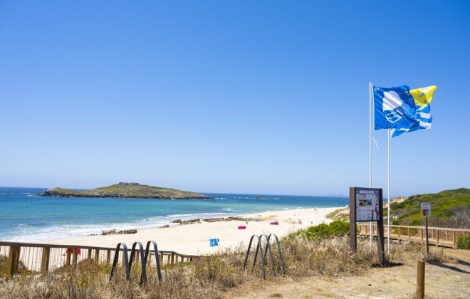Sines conta com cinco praias galardoadas com Bandeira Azul