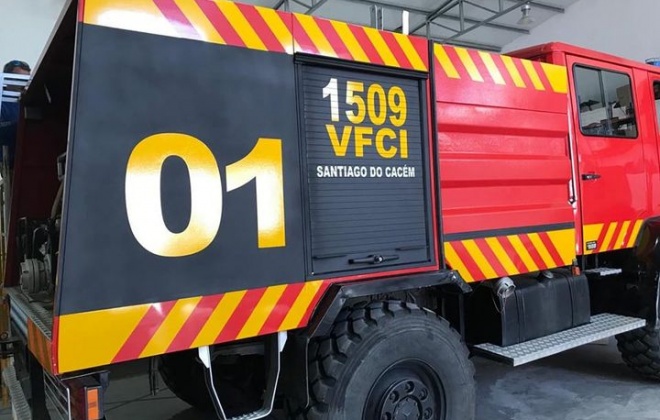 Incêndio consumiu área agrícola na freguesia de Ermidas-Sado