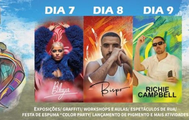 Música, alegria e boas vibrações no Festival das Cores já este fim de semana