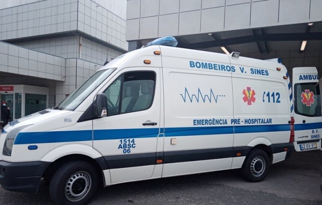 Despiste provocou dois feridos na zona da Vieirinha em Porto Covo