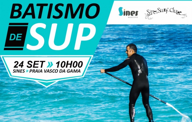 Praia Vasco da Gama em Sines recebe este domingo um batismo de SUP - Stand Up Paddle