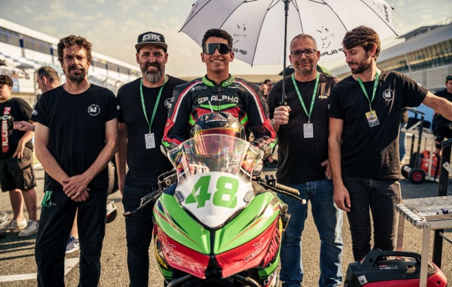 Piloto Martim Jesus competiu no circuito andaluz de Jerez de La Frontera