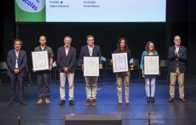 Sines recebeu o Galardão Eco-Escolas referente ao ano letivo 2022/23