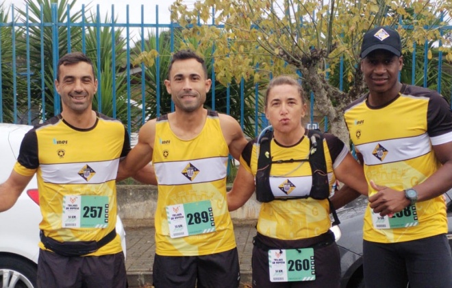 Atletismo do Vasco da Gama participou no Trail Trilhos da Raposa em Cercal do Alentejo