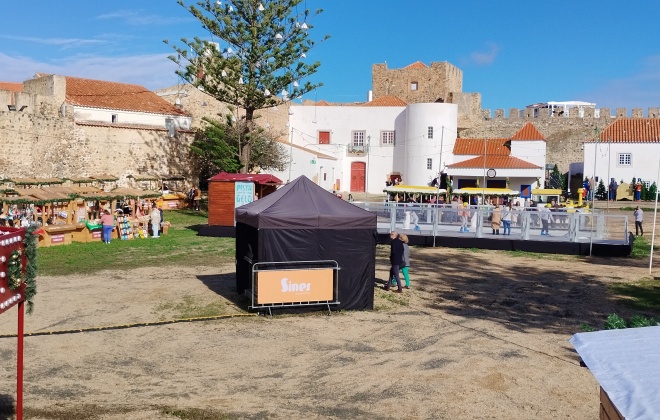 Já abriu a Feira de Natal no Castelo de Sines