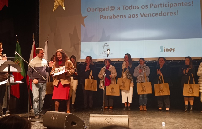 Fazer compras no comércio local valeu uma viagem à Madeira a Nádia Silva