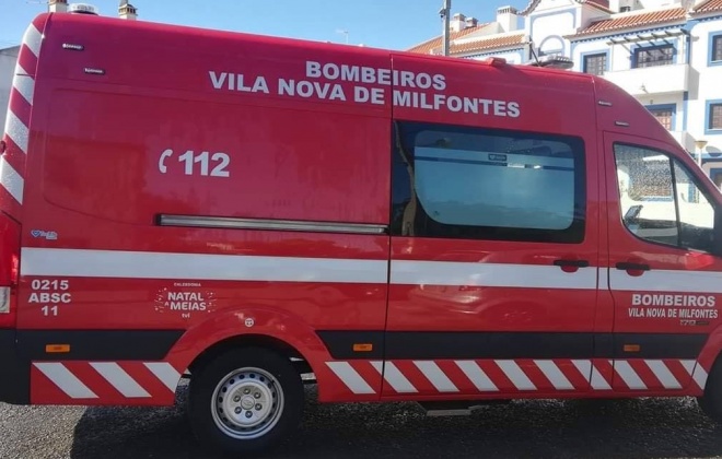 Homem ficou ferido com gravidade em acidente de trabalho em Vila Nova de Milfontes