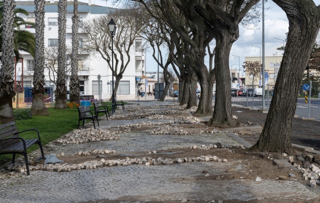Município de Sines iniciou a obra de reabilitação do Jardim das Descobertas