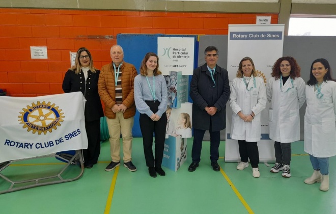Rotary Club de Sines realizou ação de sensibilização no âmbito do Dia Mundial da Obesidade