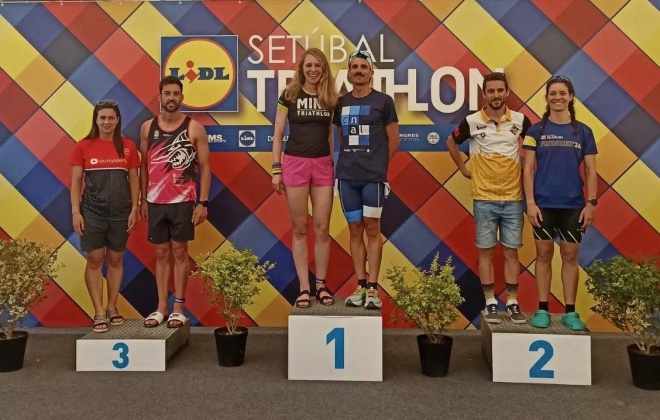 Triatlo do Vasco da Gama de Sines participou no Lidl Setúbal Triathlon
