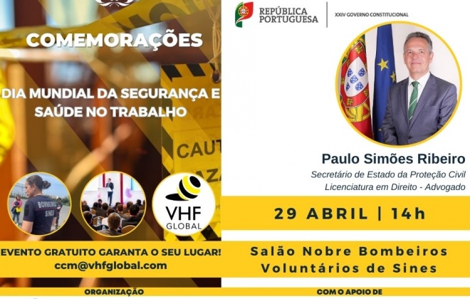 Sines comemora o Dia Mundial da Segurança e Saúde no Trabalho (com áudio)