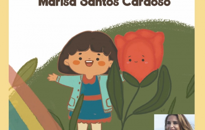 Marisa Santos Cardoso apresenta esta tarde no CAS o seu livro infantil "Rosa Paixão"