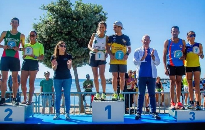 Roberto Baião e Laura Grilo venceram a terceira edição do Sines Corre Mais