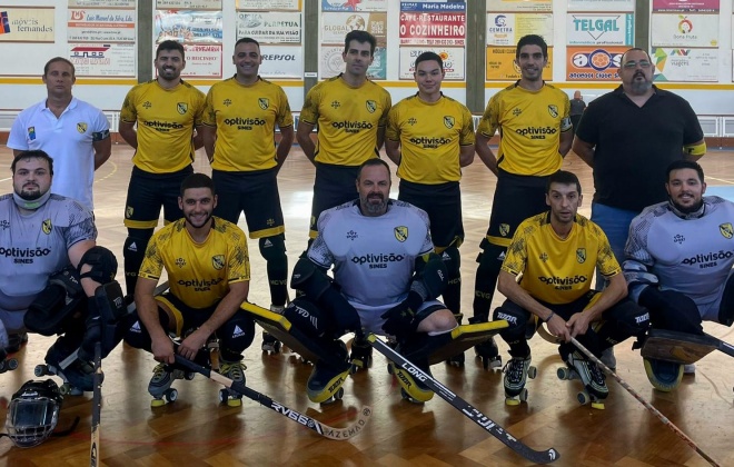Hóquei Clube Vasco da Gama perdeu frente ao Sesimbra em Sines
