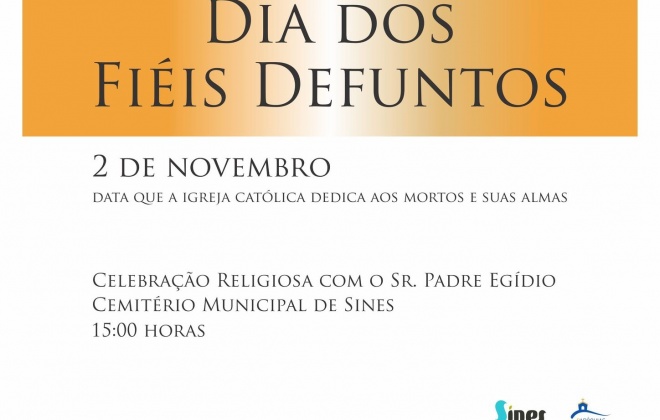 Sines assinala hoje o Dia dos Fiéis Defuntos