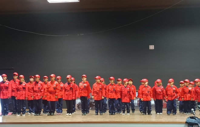 Bombeiros de Sines reativaram Escola de Infantes e Cadetes